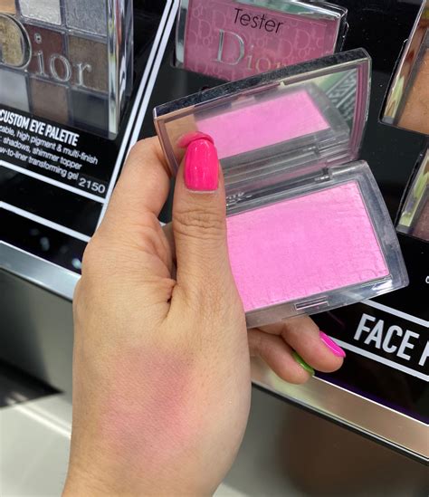 dior backstage blush swatches